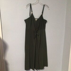 Michael Kors Elegant Olive Green Women's Dress XL new with tag